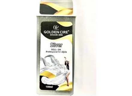 GOLDEN CIRE ROLL ON WAX(AGDA) SILVER 100ML