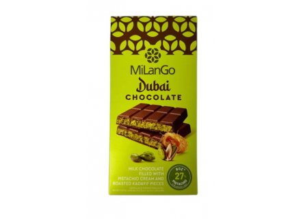 MILANGO CHOCOLADE PISTACHE (DUBAI) 122G