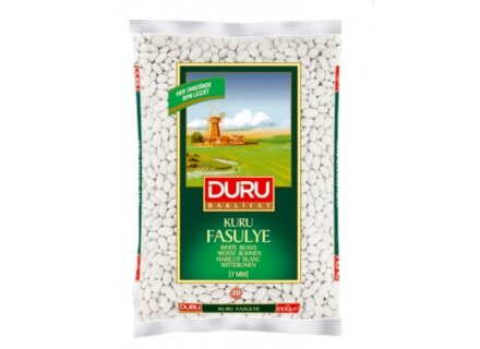 DURU BONEN (WIT 7MM) 1KG
