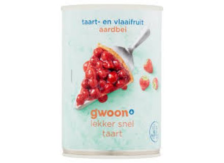 GWOON VLAAIFRUIT AARBEI 430G