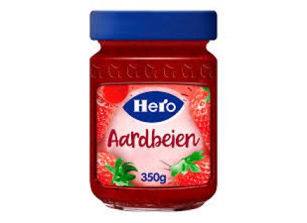 HERO JAM AARDBEIEN 350G