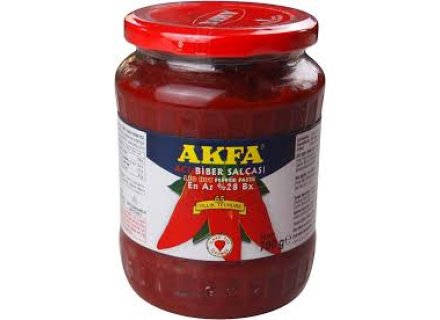 AKFA PAPRIKAPUREE HEET 700G (GLAS)