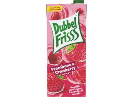 DUBBELFRISS FRAMBOOS CRANBERRY 1.5L