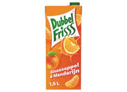 DUBBELFRISS SINAAS.MANDARIJN 1.5L
