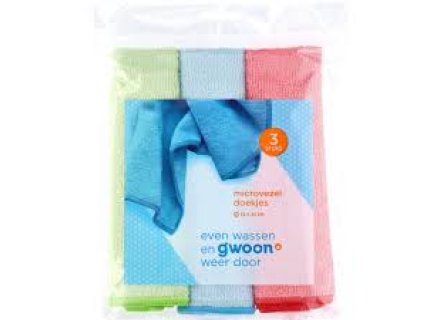 GWOON MICROVEZELDOEKJES 3ST