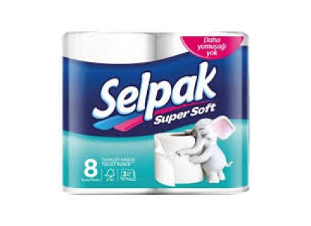 SELPAK TOILETPAPIER 8ROLLEN