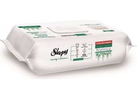 SLEEPY VOCHTIGE DOEKJES EASY CLEAN GROEN 100ST