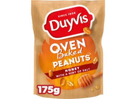 DUYVIS PEANUTS OVEN HONEYROASTED 175G