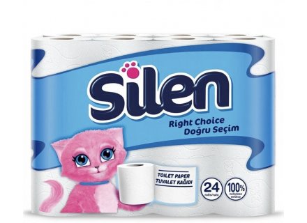 SILEN TOILETPAPIER 24 ROLLEN