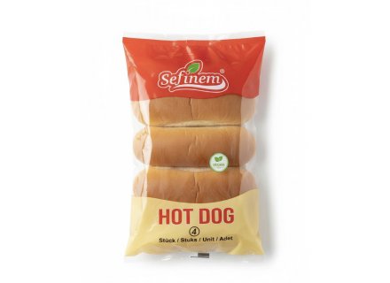 SEFINEM BROOD HOTDOG (4ST) 250G