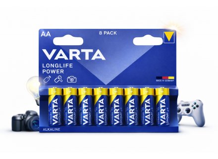 VARTA LONGLIFE POWER AA 8ST