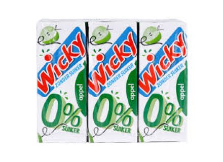 WICKY APPEL 6X200ML